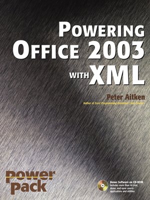 cover image of Powering Office 2003 with XML